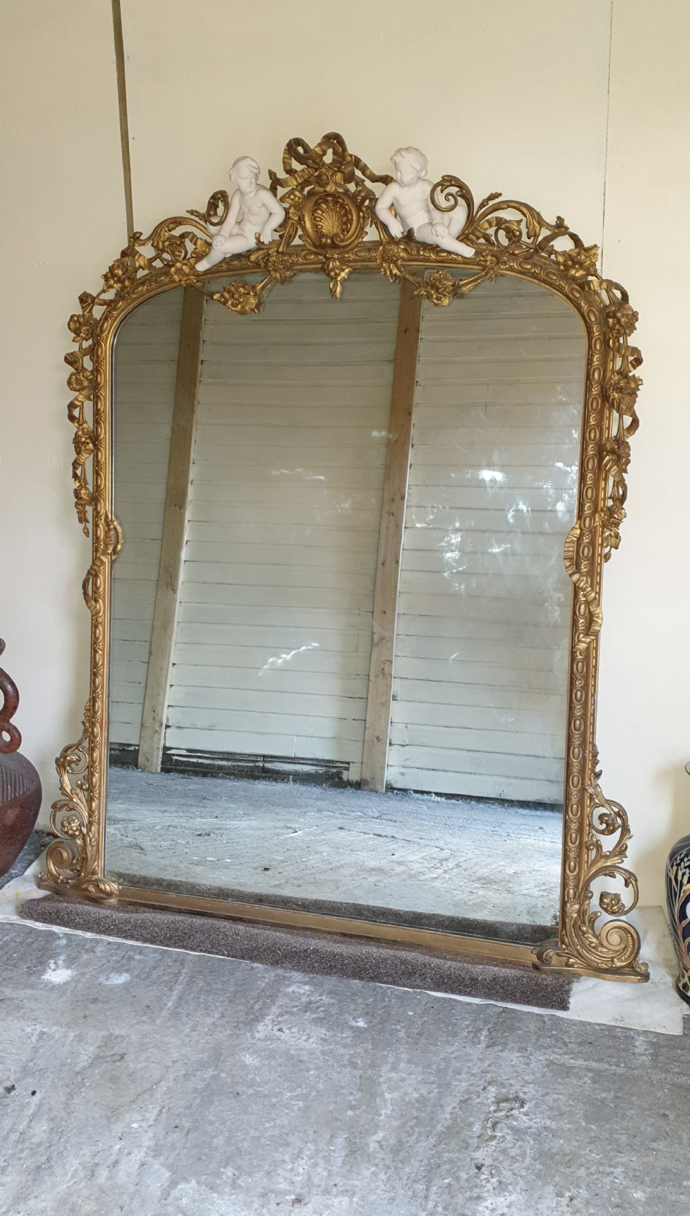 Good 19th century mirror 
