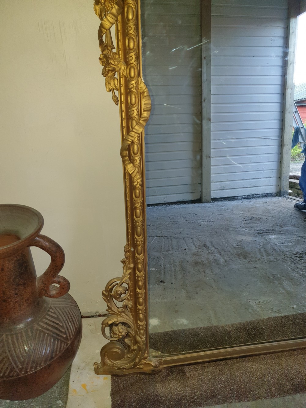 Good 19th century mirror  View V