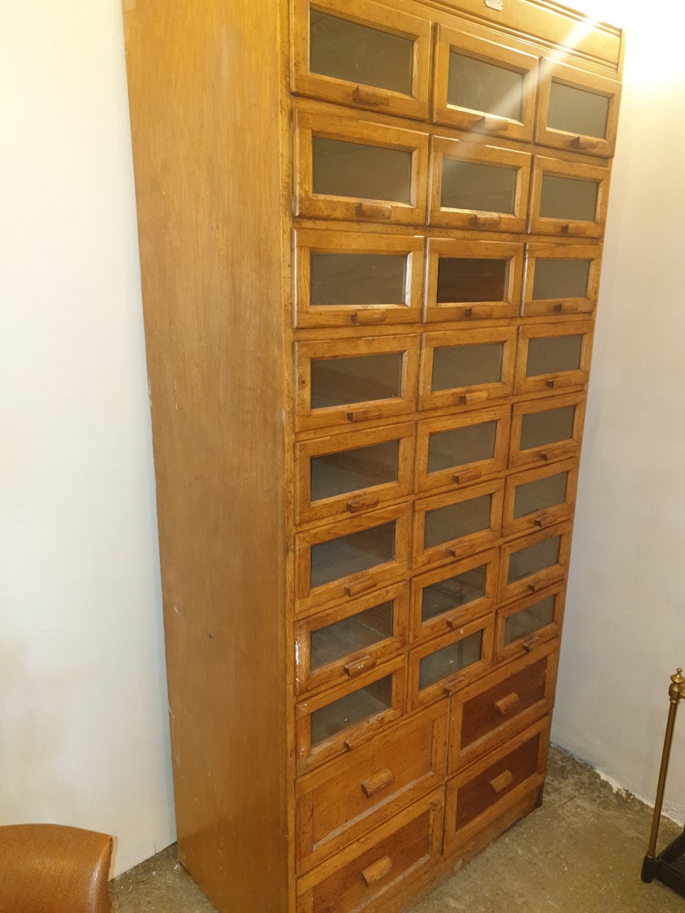 Oak haberdashery cabinet  View IV