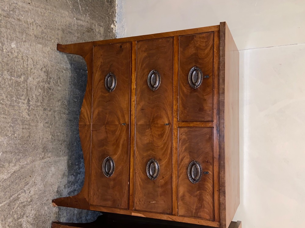 Match pair of small Victorian chest of drawers. View V