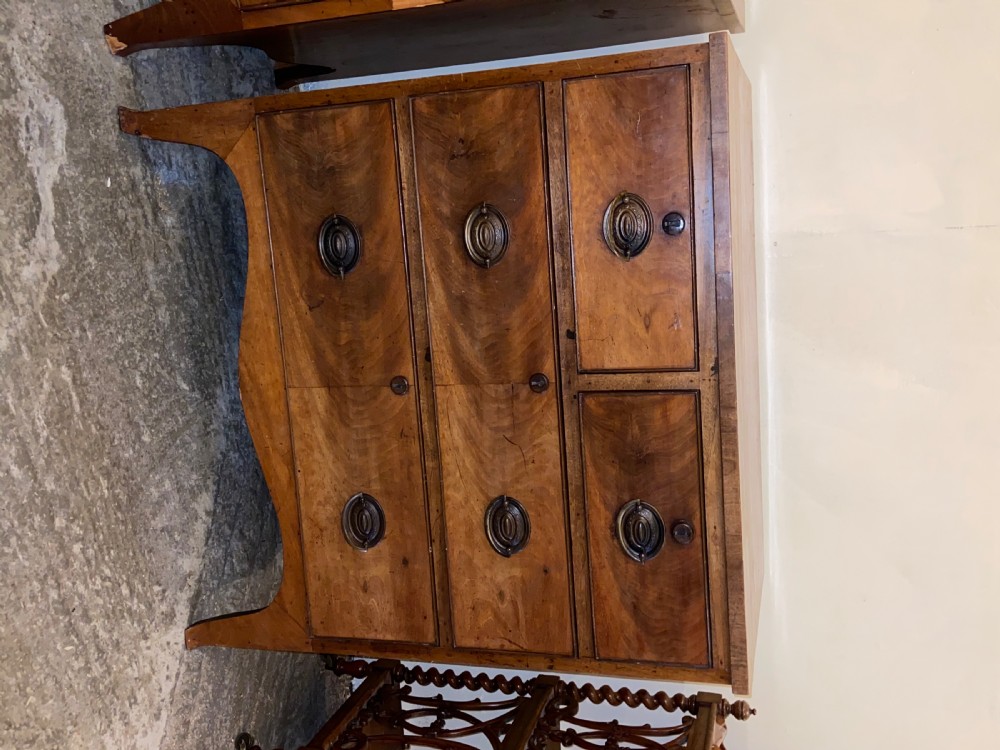 Match pair of small Victorian chest of drawers. View VI