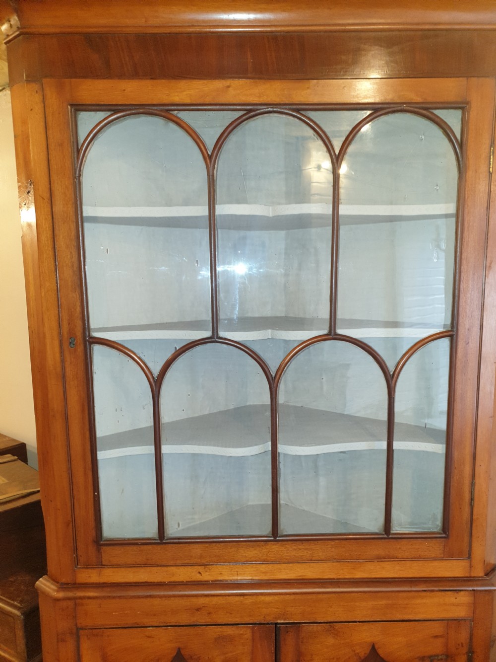 Early Victorian Welsh corner cupboard  View III