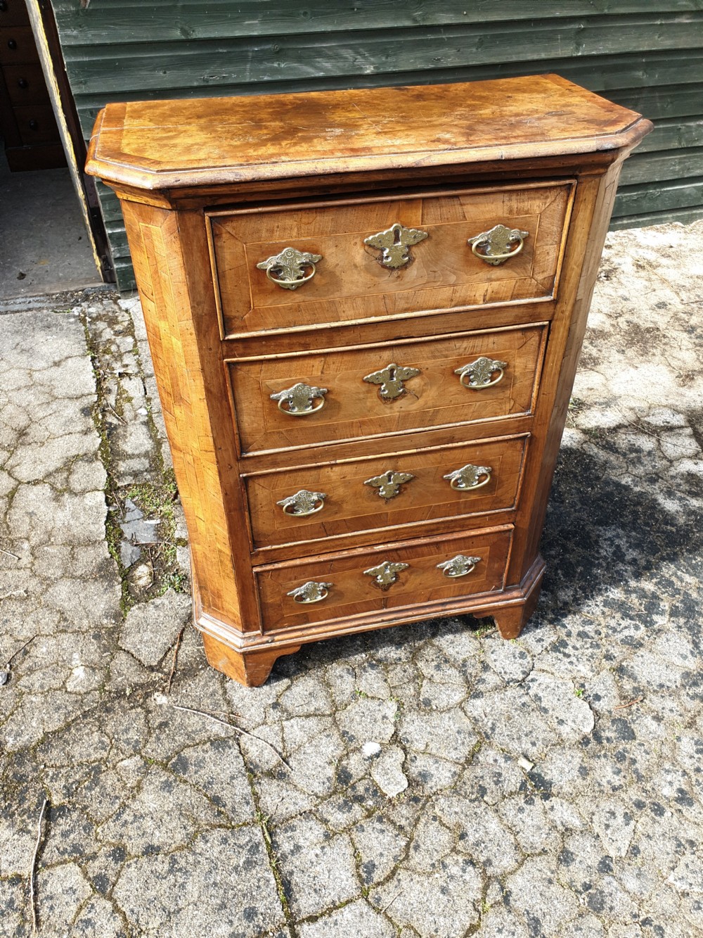 19th century walnut chest View II