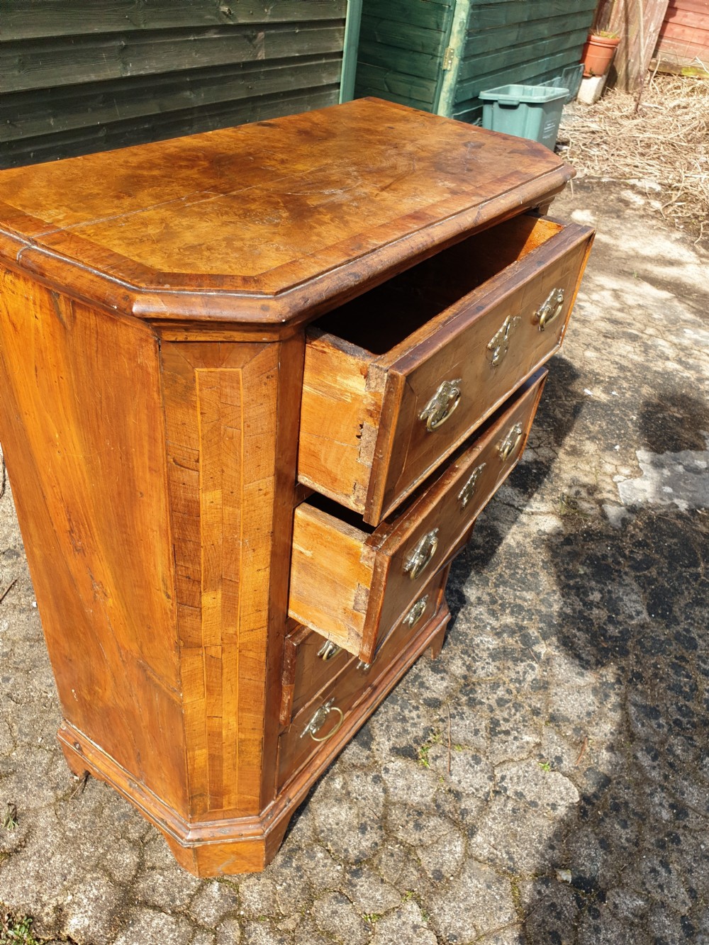 19th century walnut chest View IV