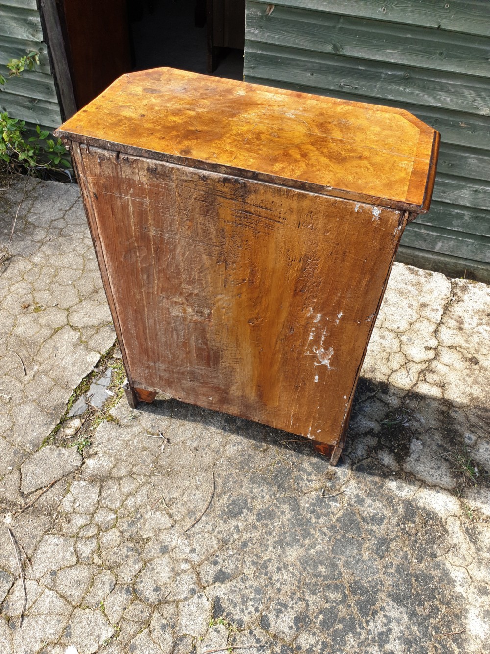 19th century walnut chest View V