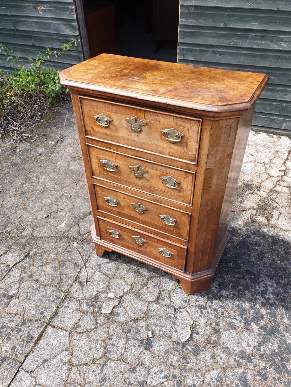 19th century walnut chest View VI