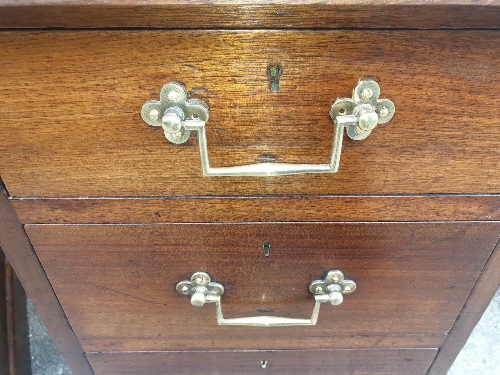 Pair of Late Victorian bedside chests.  View II