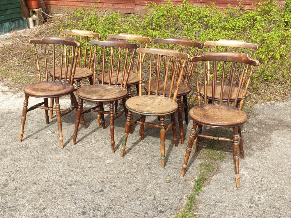 8 Ibex kitchen chairs