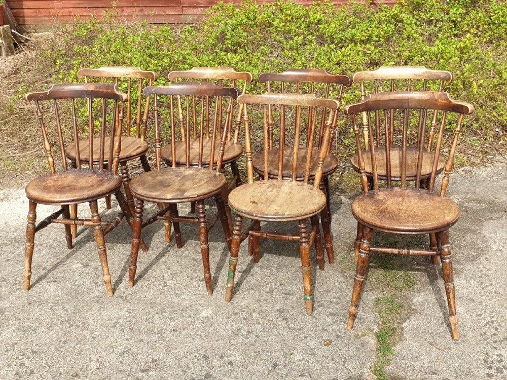 8 Ibex kitchen chairs View II