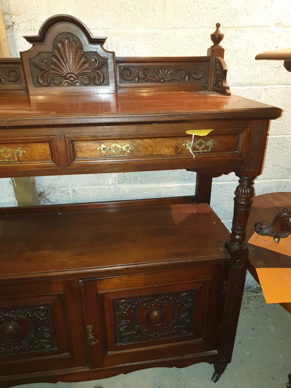Late Victorian dining room buffet  View III