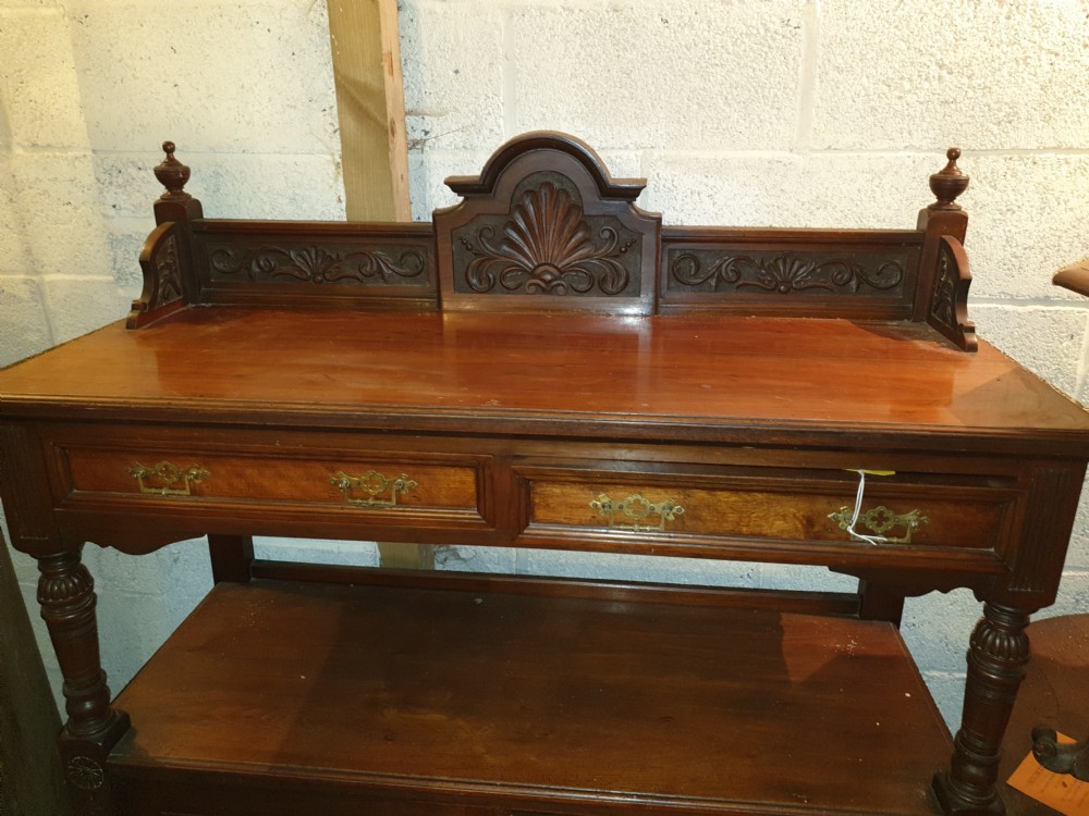 Late Victorian dining room buffet  View IV