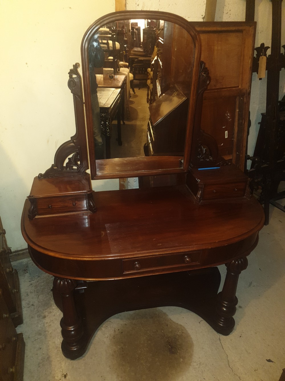 Victorian mahogany Duchess dressing table 