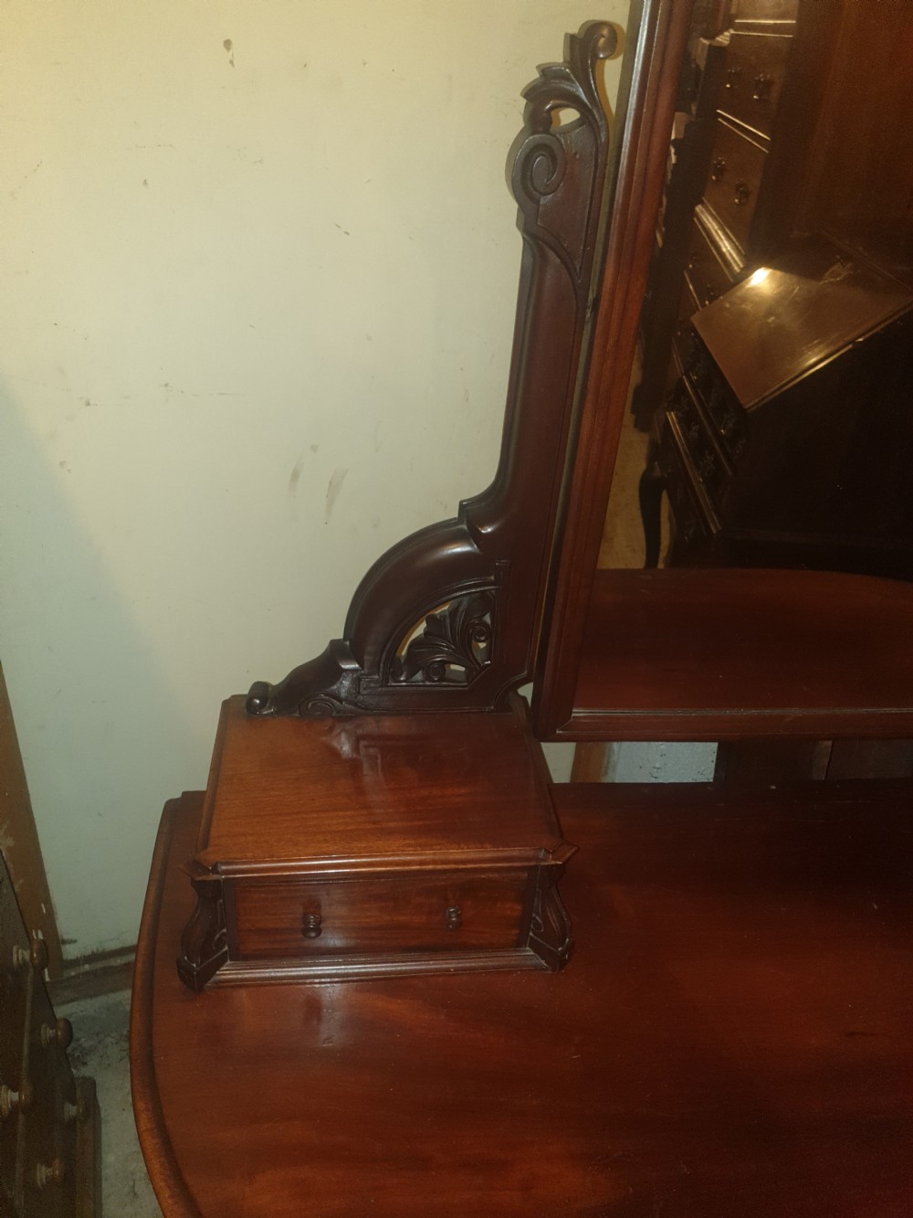Victorian mahogany Duchess dressing table  View V