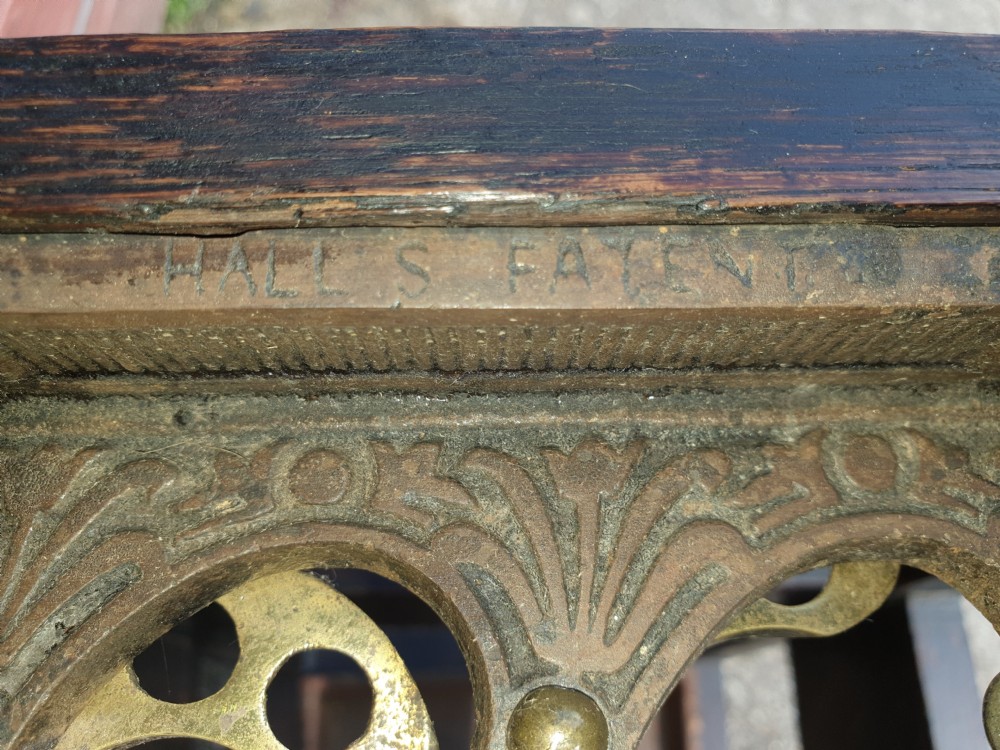 Late Victorian stick and umbrella hall stand.  View VI