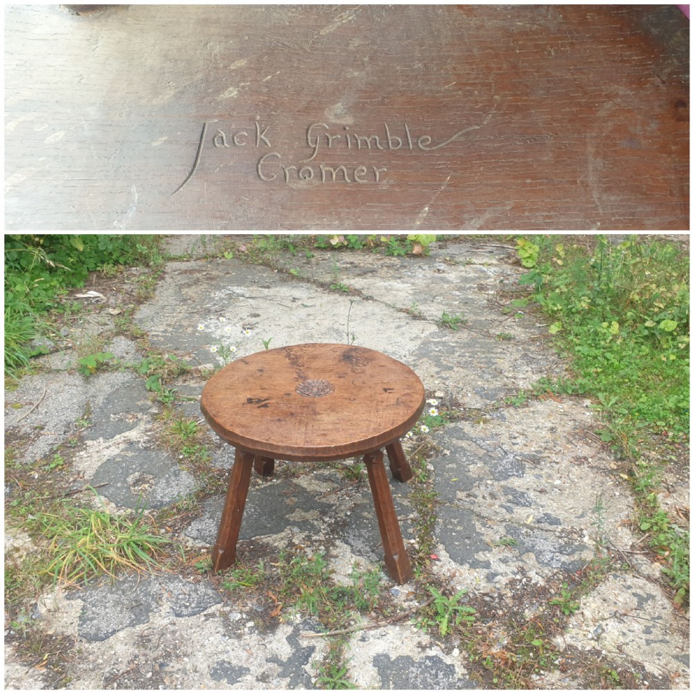 Oak occasional table by Jack Grimble  View IV