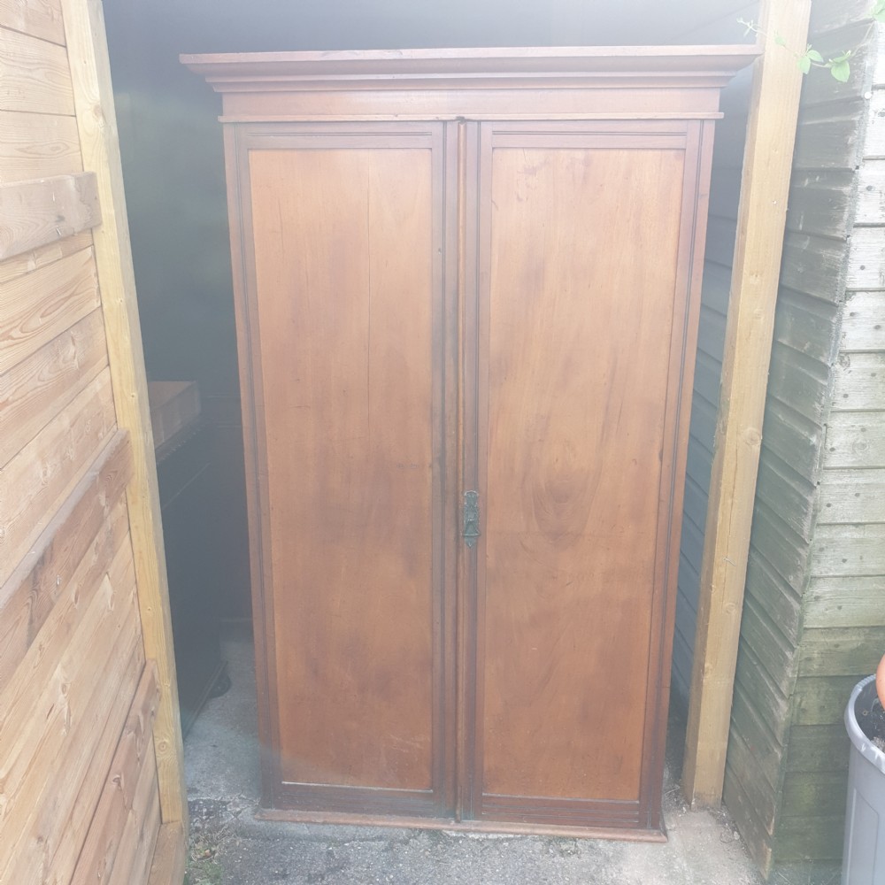 Large Late Victorian 6 drawer office cabinet with 2 doors.  View IV