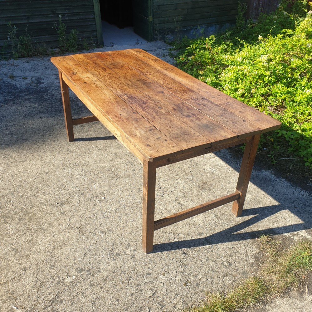 French farmhouse kitchen table. 