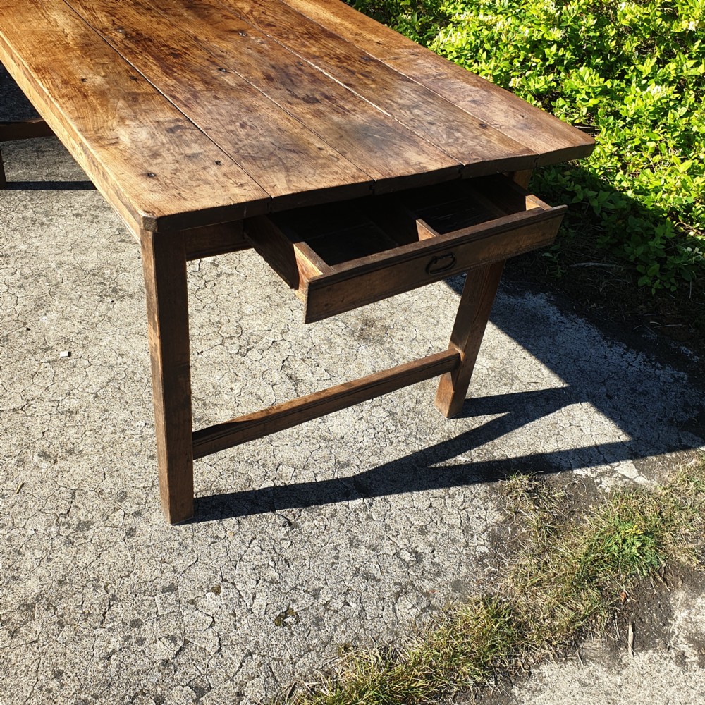 French farmhouse kitchen table.  View III