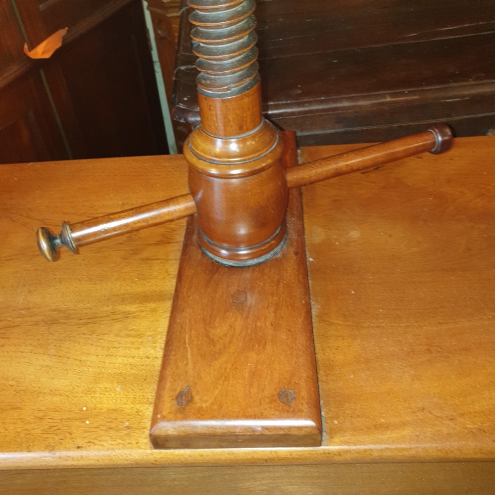 Mid 19th century book press View IV