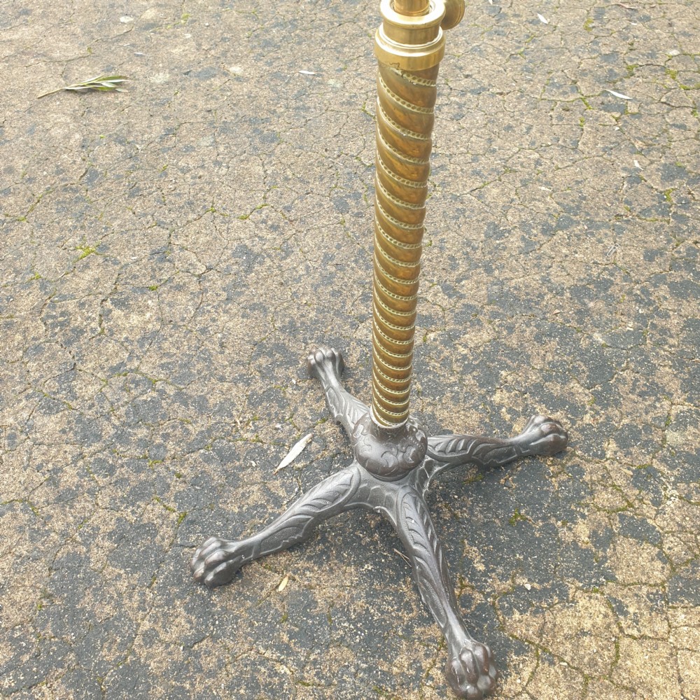 Late Victorian Carters fully adjustable reading stand. View III