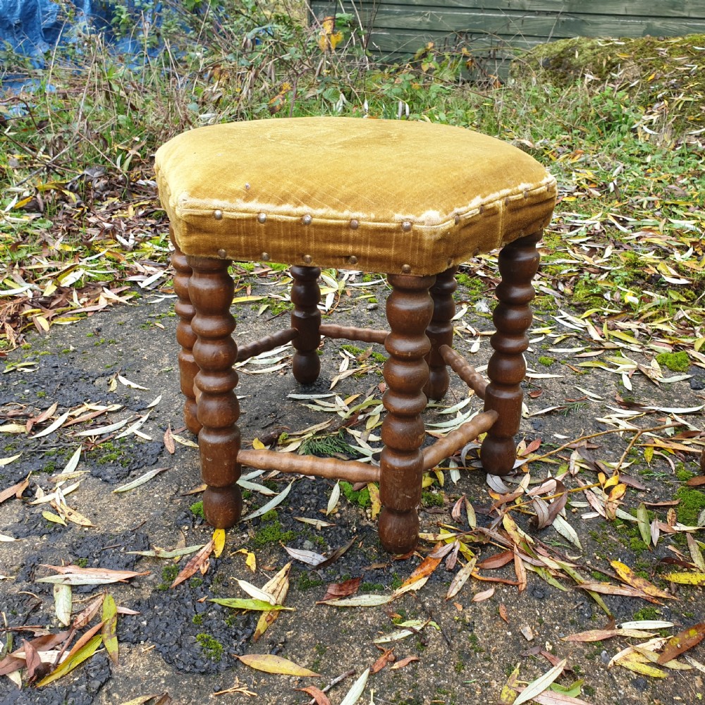 Pair of side table stools  View II