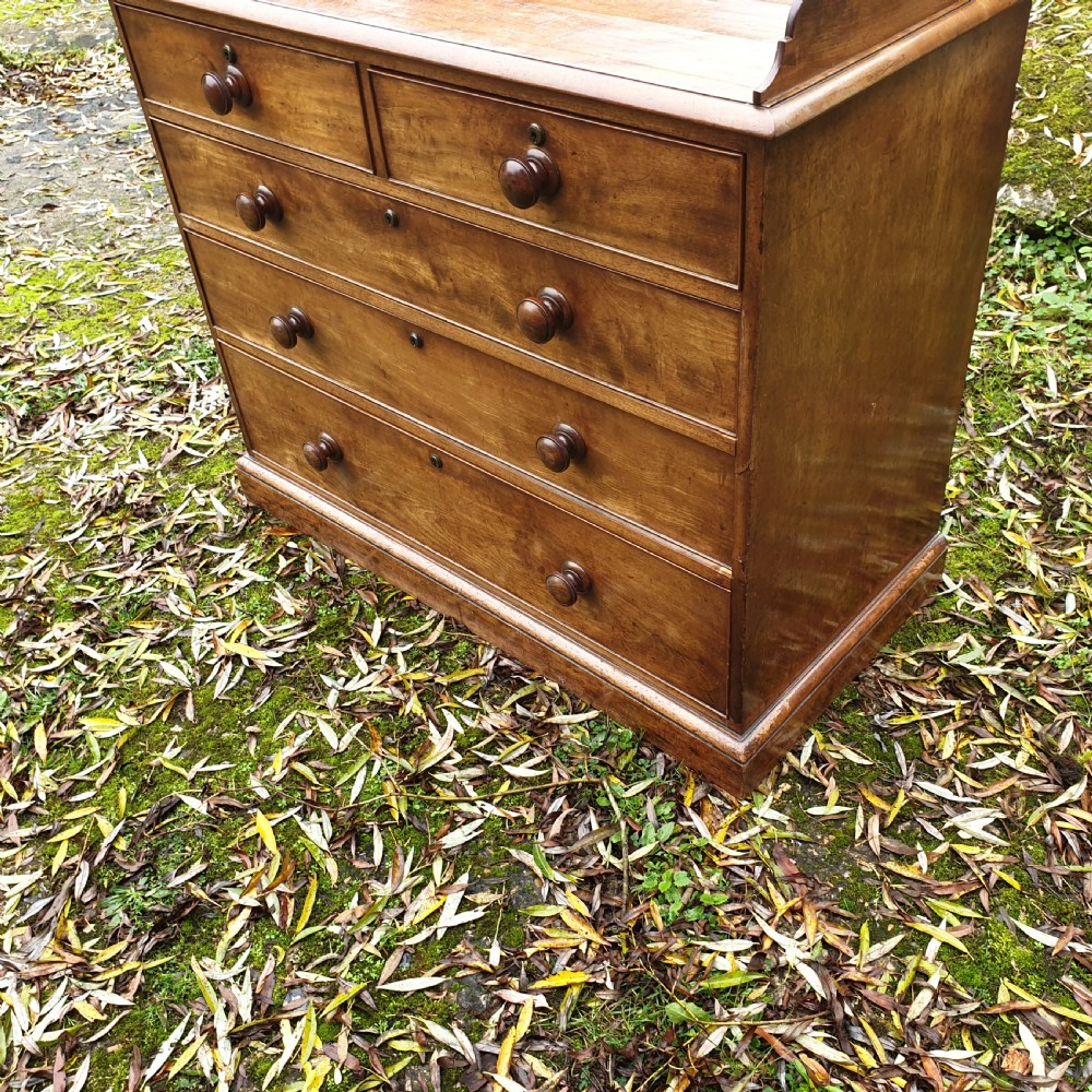 Good mid 19th century Mahogany chest of drawers.  View VI