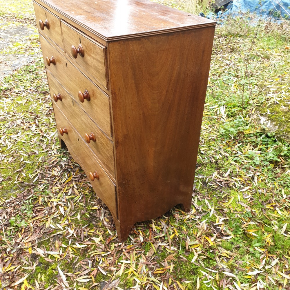 Regency mahogany chest of drawers  View IV