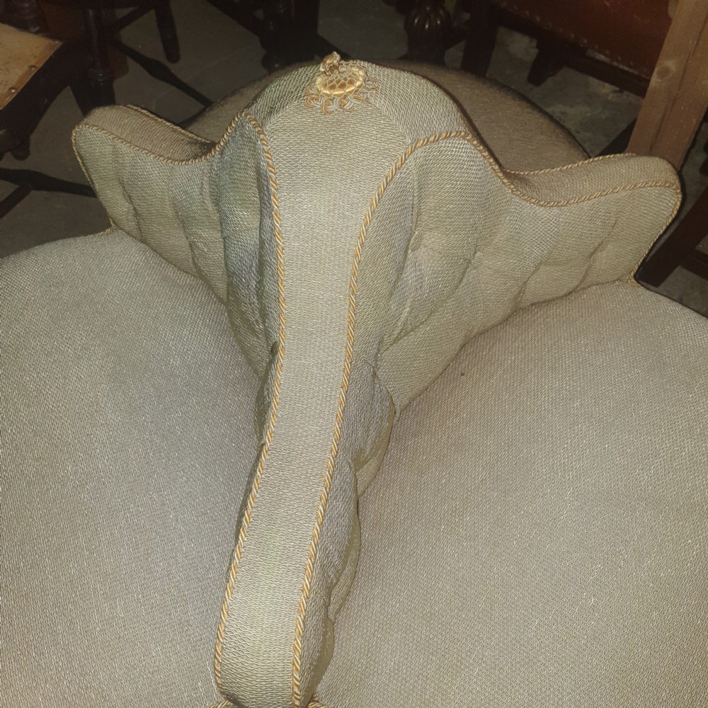 Victorian conversation centre seat. View VI