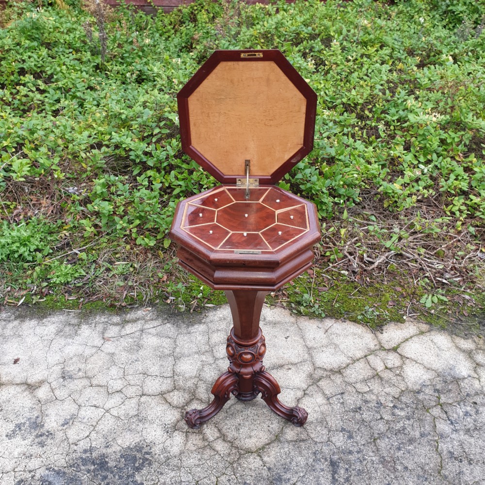 Good quality 19th century work table 