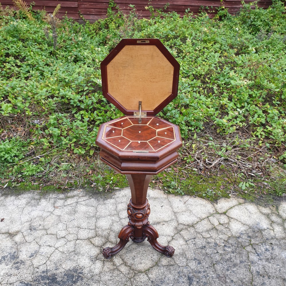 Good quality 19th century work table  View VIII