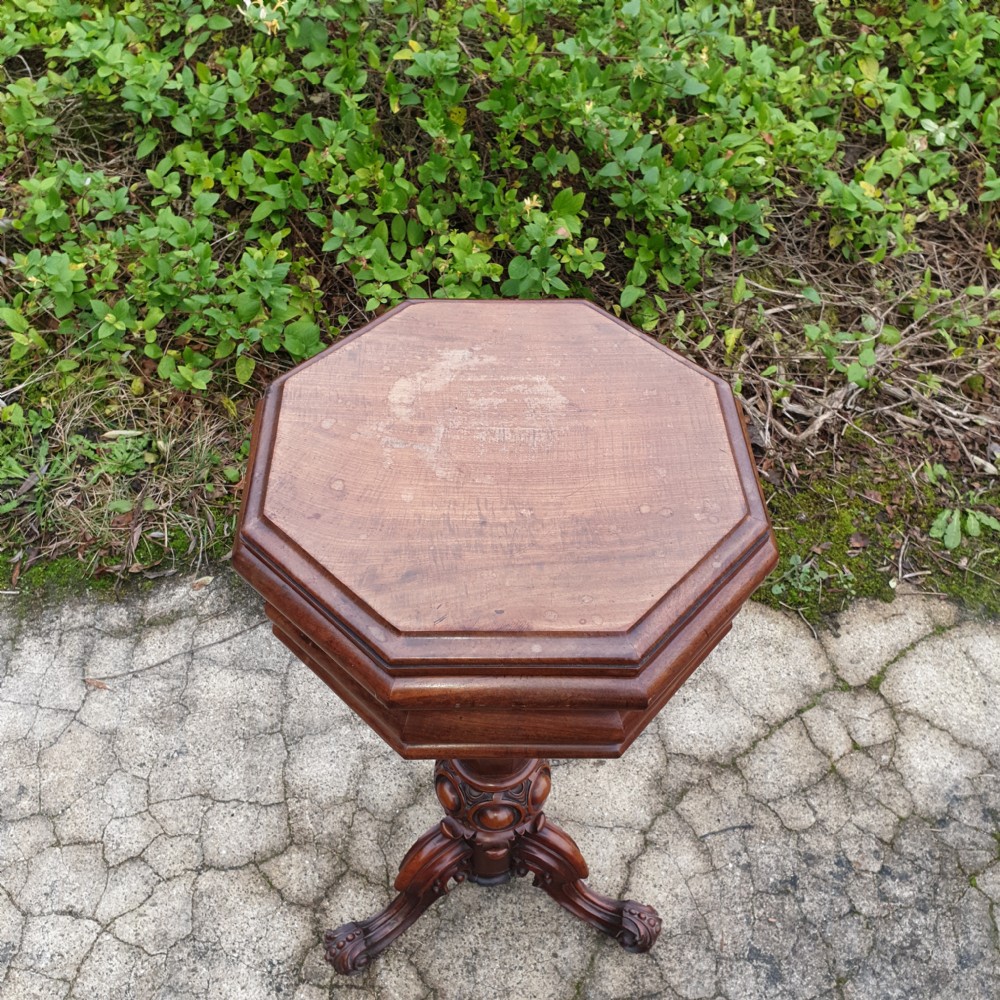 Good quality 19th century work table  View IX