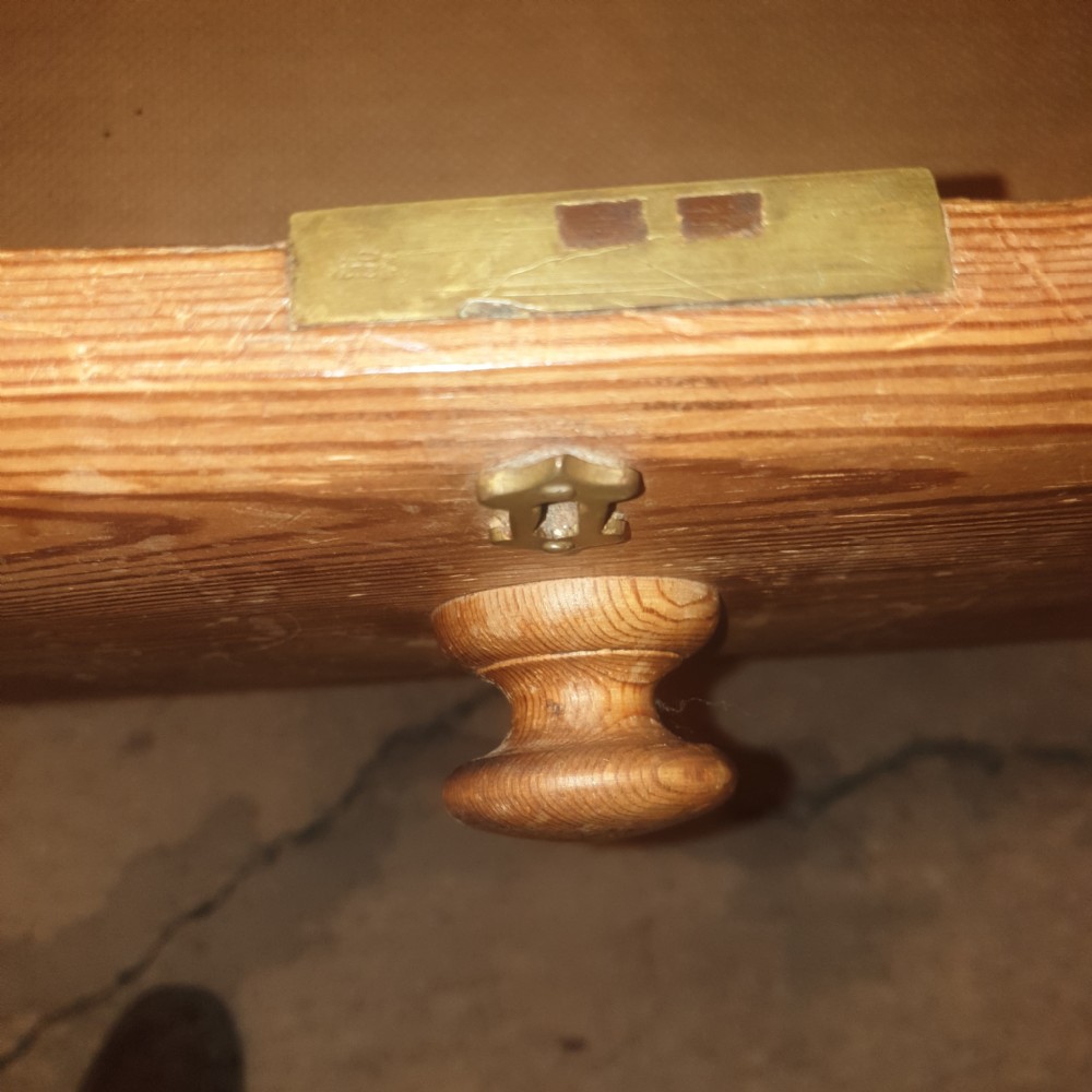 Victorian pine 2 part kitchen cabinet  View II