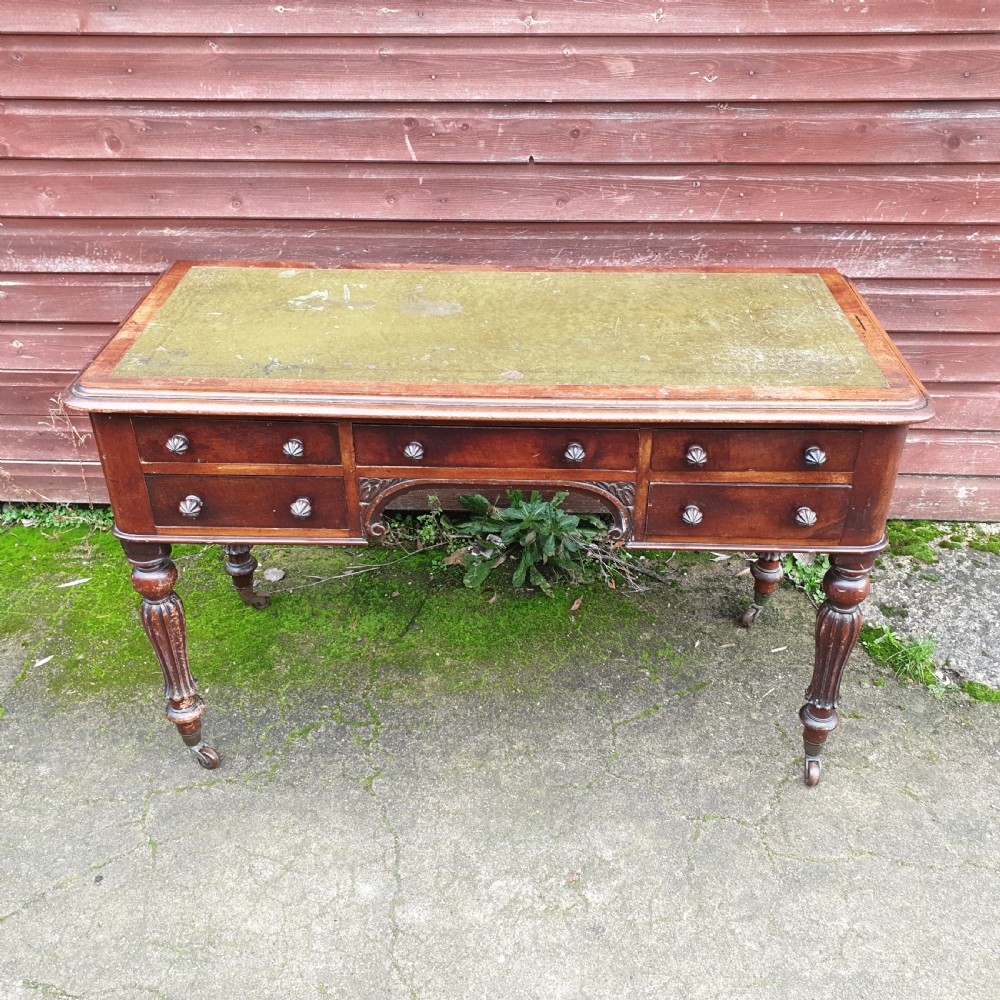 Victorian mahogany writing desk