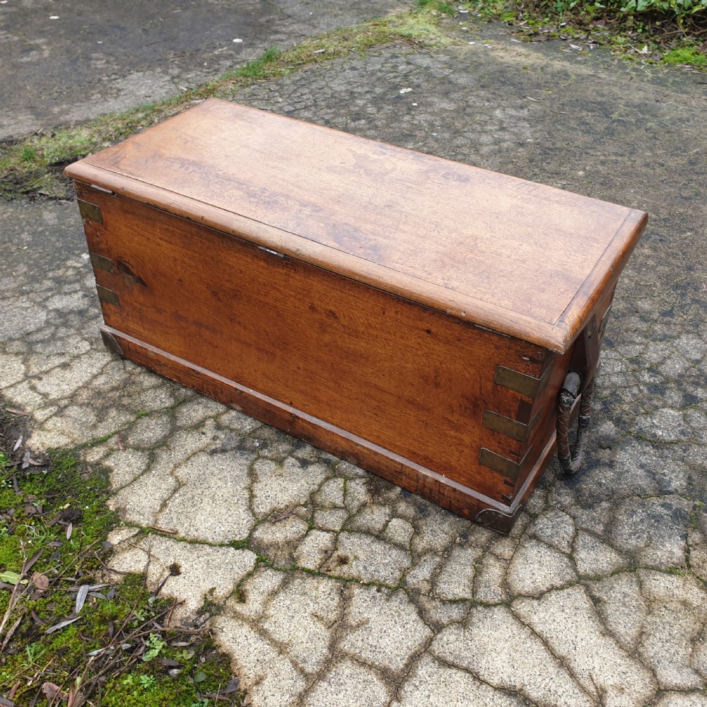 19th century ship's sea chest View III
