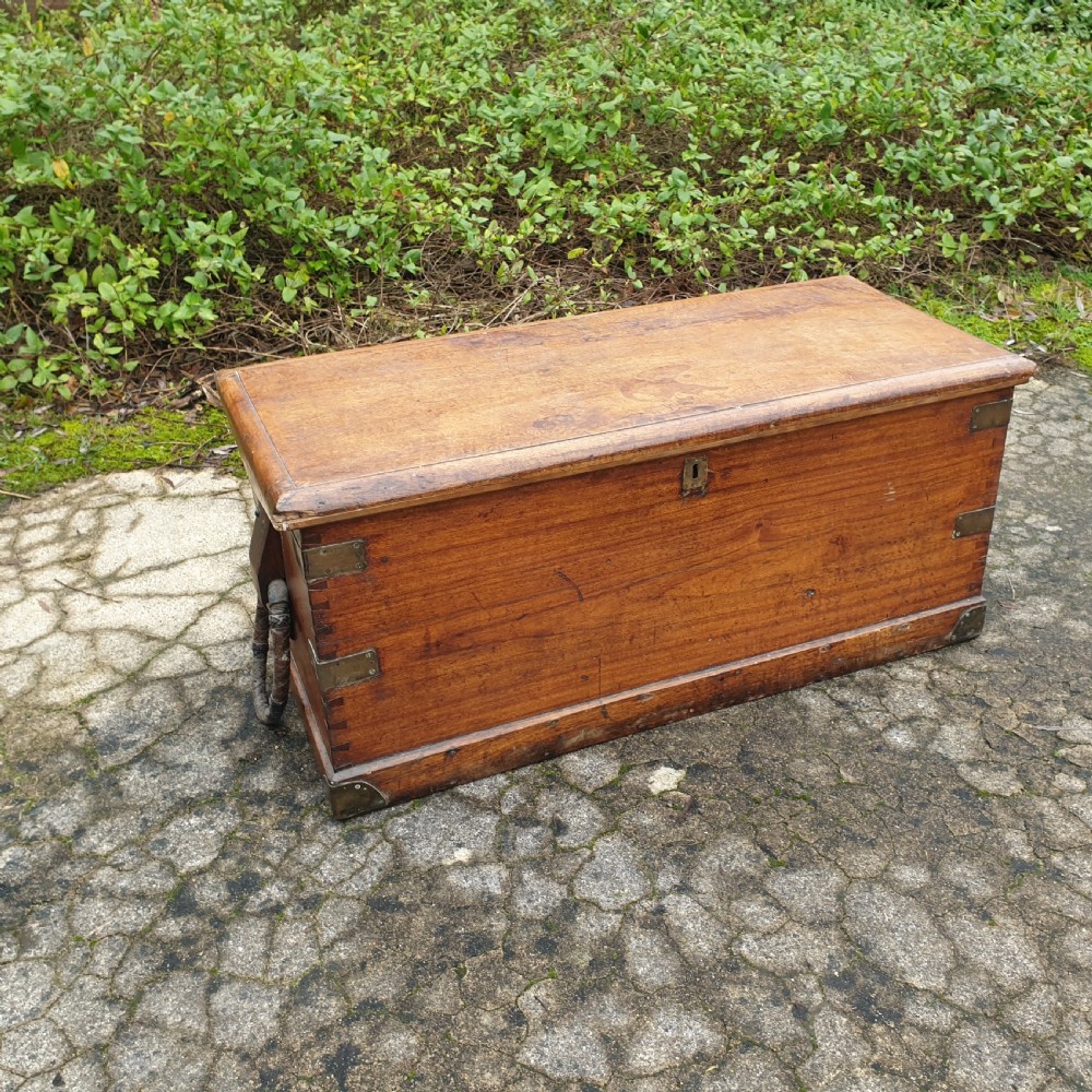 19th century ship's sea chest View IV