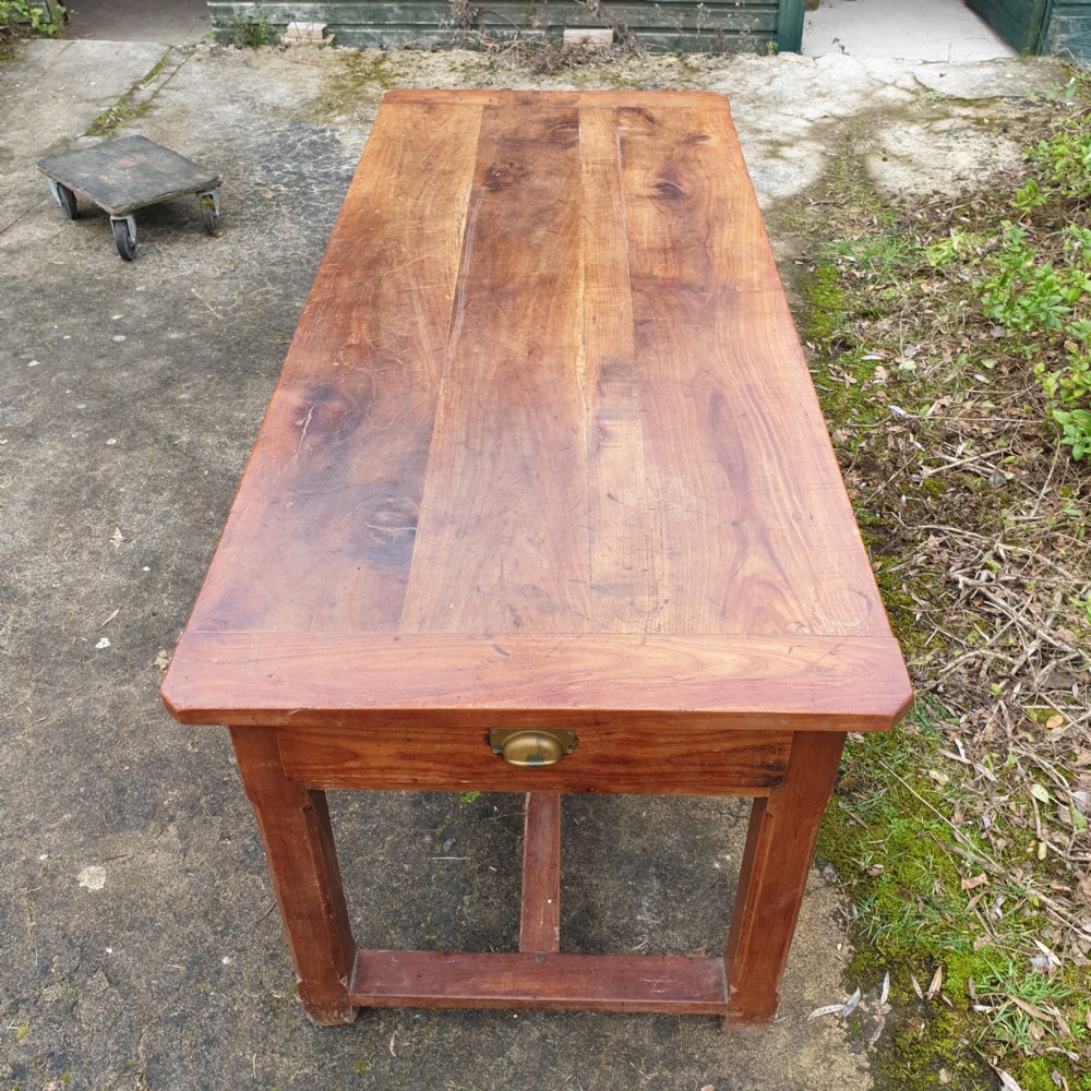 French farmhouse kitchen table  View II