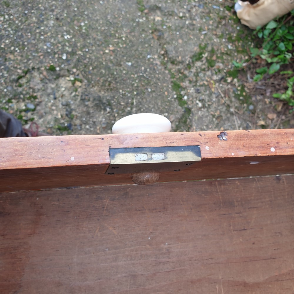 Mid Victorian pine chest of drawers  View III