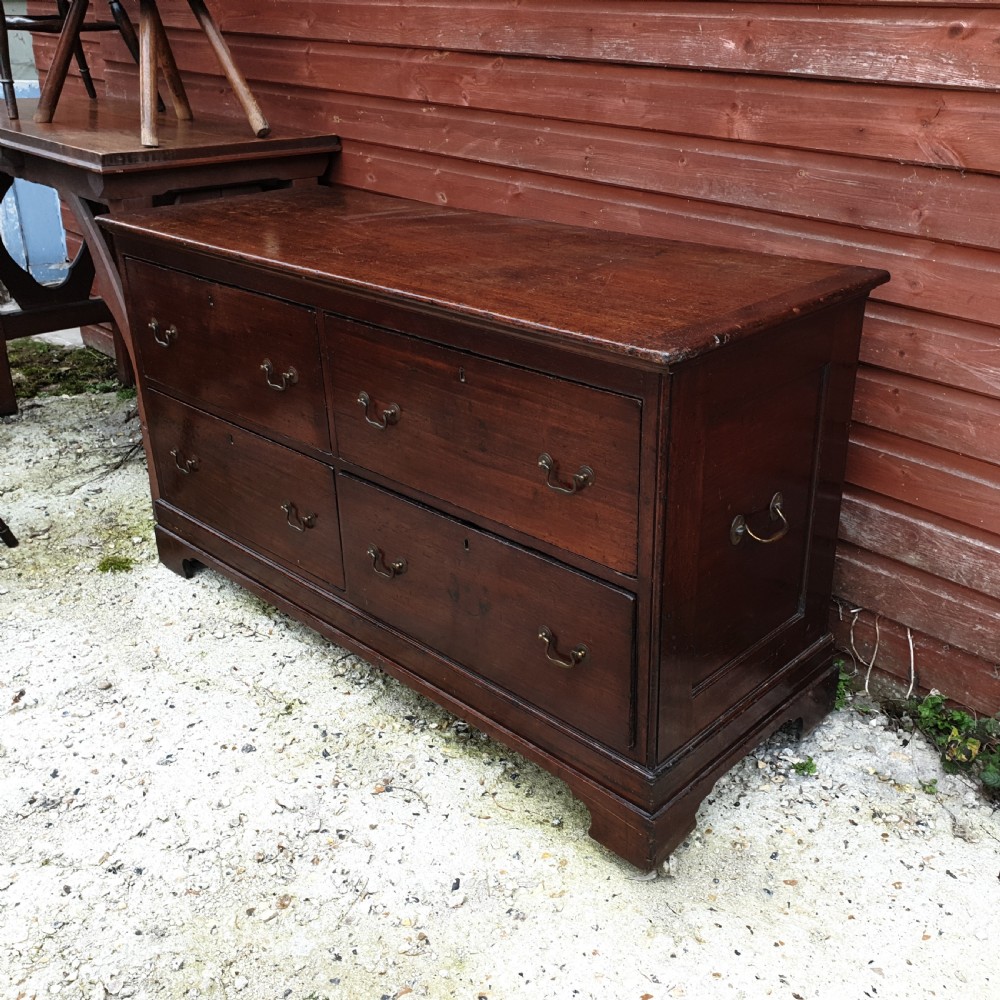 Victorian mahogany 4 drawer haberdashery shop cabinet 