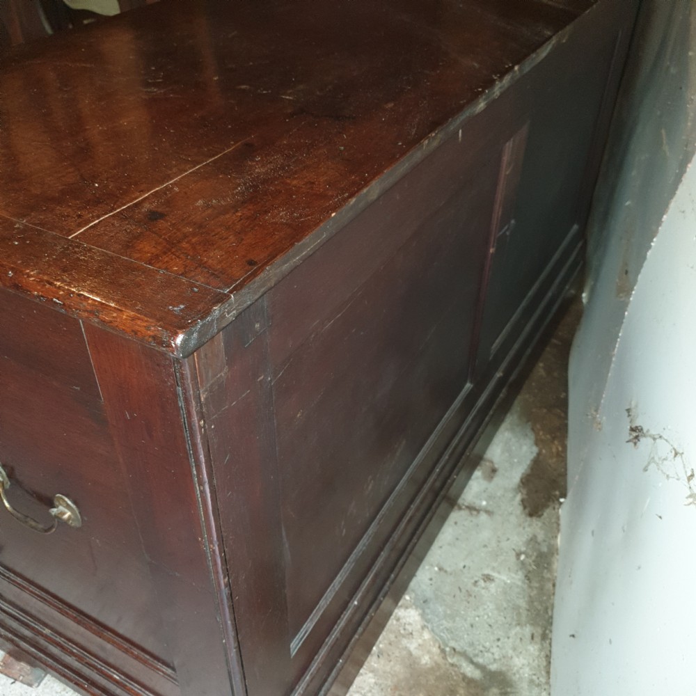 Victorian mahogany 4 drawer haberdashery shop cabinet  View III