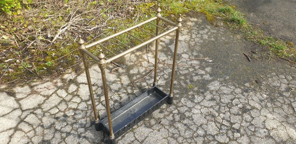Brass stick and umbrella stand   View II