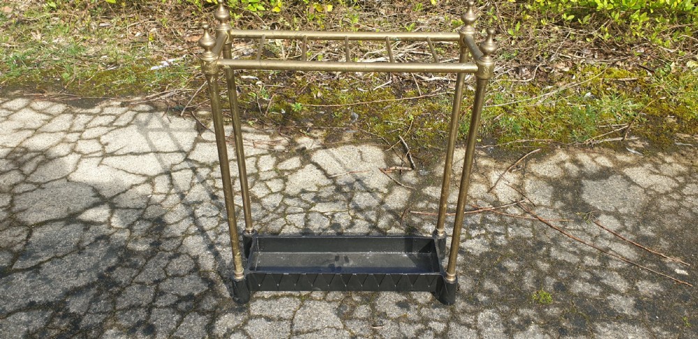 Brass stick and umbrella stand   View III