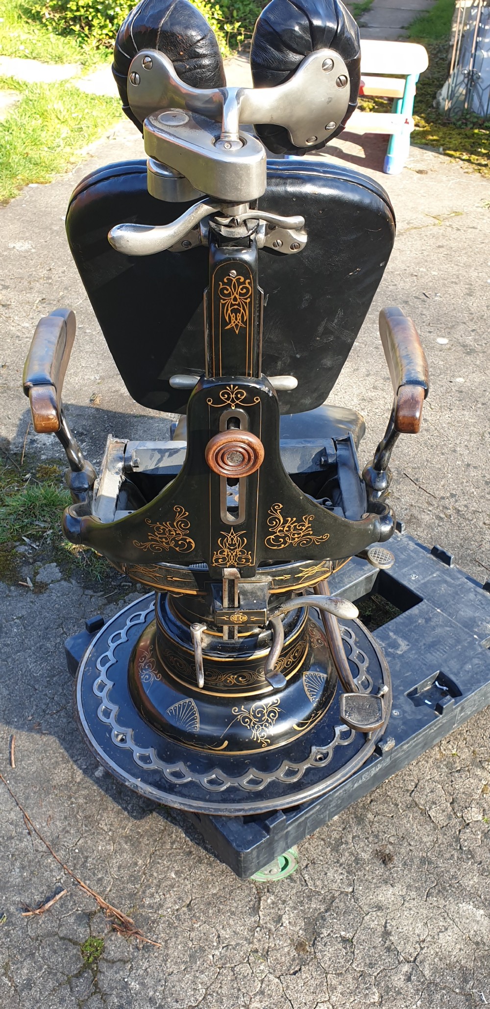 Antique Ritter Dentist chair  View II