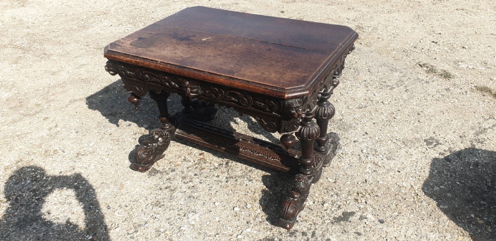 Victorian carved oak 
