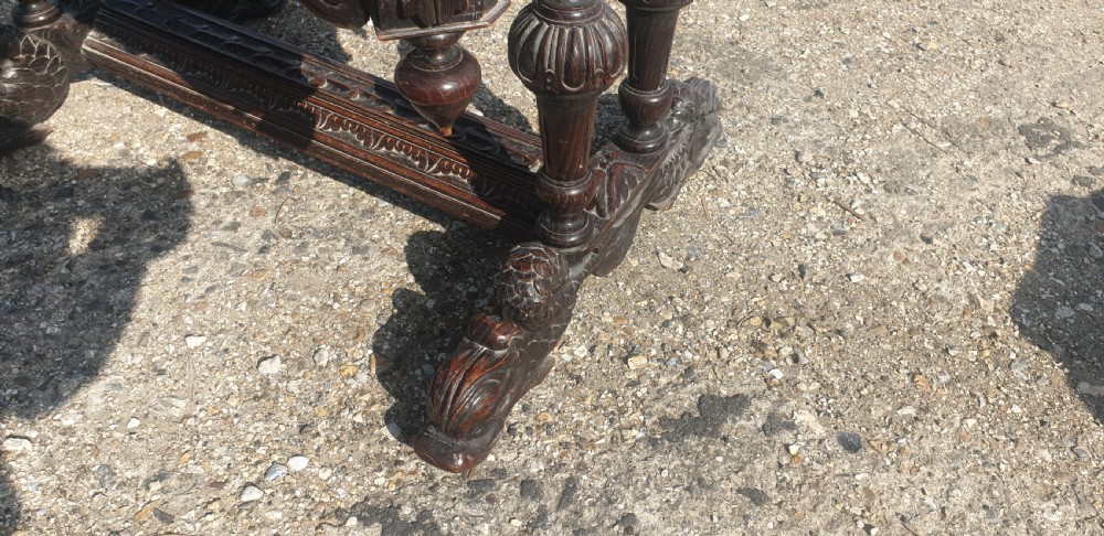 Victorian carved oak 