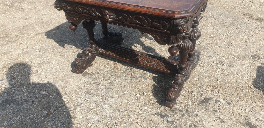 Victorian carved oak 