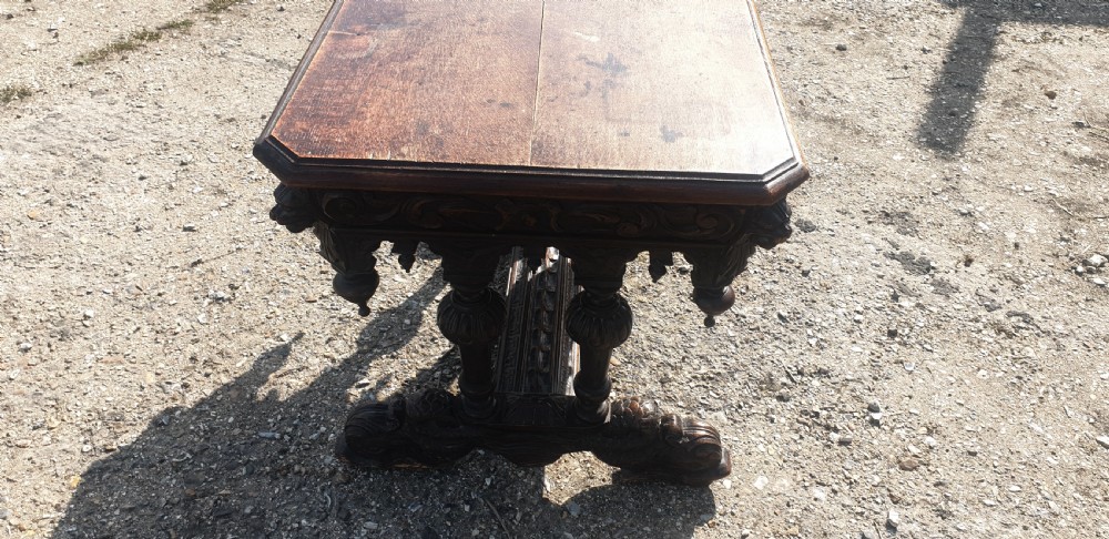 Victorian carved oak 