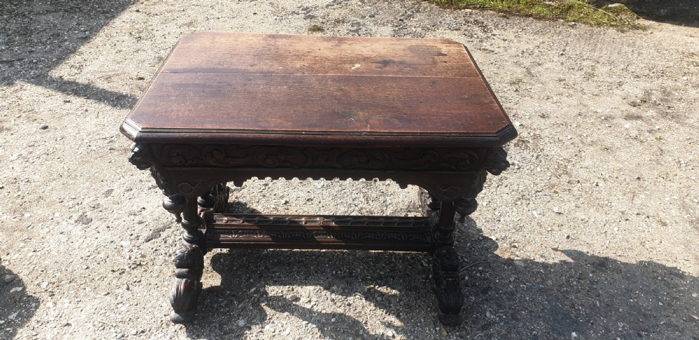 Victorian carved oak 
