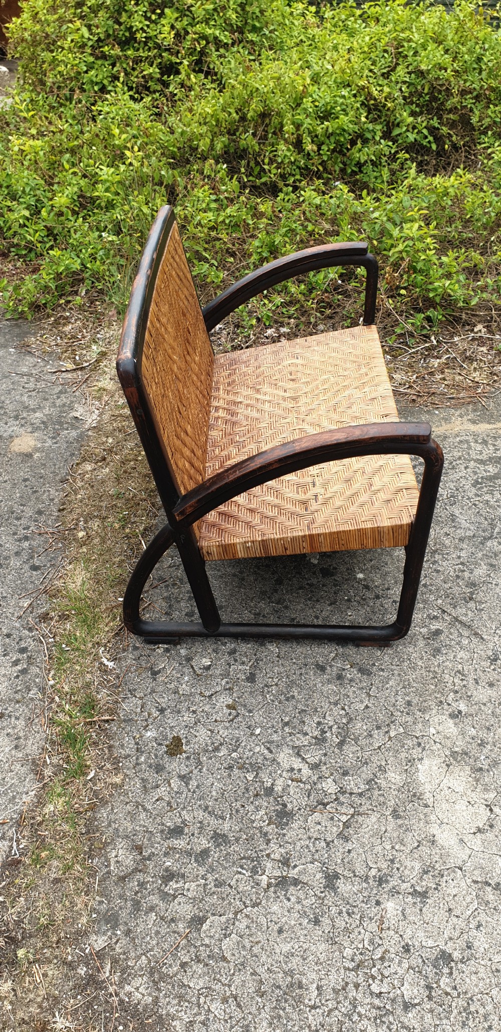 Art Deco Anglo Indian seat. View IV