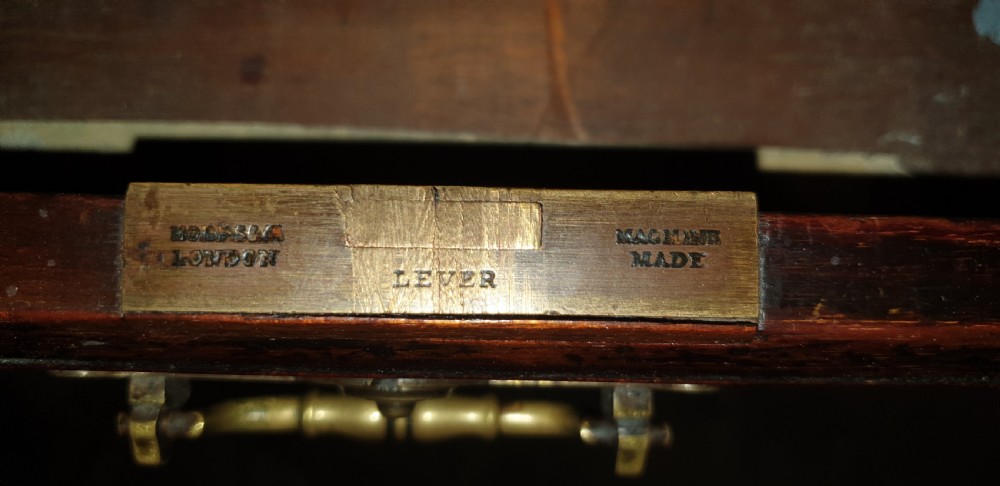 Edwardian kneehole pedestal writing desk.  View III