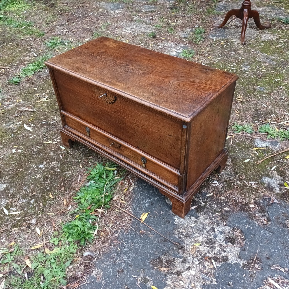 Small Elm coffer chest View III